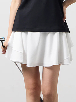 バンデル　26年春夏新作　ダブルフェイスドレープスカート　BGS-W6SDPSK