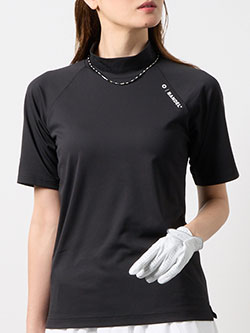 バンデル　26年春夏新作　ヒートパンチングモックネック　BGS-W6SHPMC