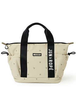 ジュン&ロペ　26年春夏新作　小紋柄プリントカートバッグ　ERX46100