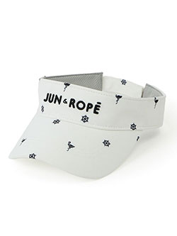 ジュン&ロペ　26年春夏新作　小紋柄バイザー　ERU46100