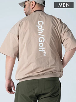 キャプテンズヘルムゴルフ　26年春夏新作　ハーフジッププルオーバーシャツ(メンズ)　CHG26-SS-J02