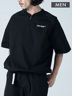 キャプテンズヘルムゴルフ　26年春夏新作　ハーフジッププルオーバーシャツ(メンズ)　CHG26-SS-J02