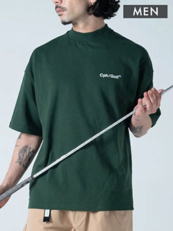 キャプテンズヘルムゴルフ　26年春夏新作　ハーフモックネック(メンズ)　CHG26-SS-T05