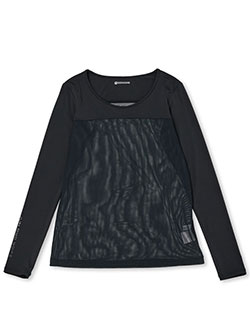 ジュン&ロペ　26年春夏新作　クールコア×メッシュクルーネックプルオーバー　ERM86010