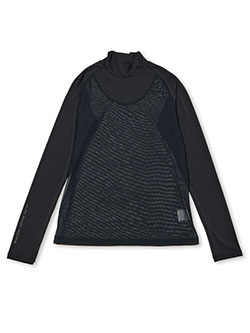 ジュン&ロペ　26年春夏新作　クールコア×メッシュモックプルオーバー　ERM86020