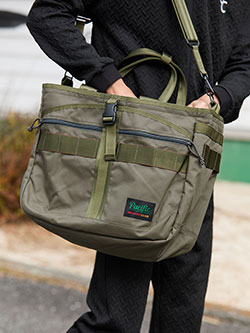 パシフィックゴルフクラブ　BRIEFING×PGCボストンバッグ　BGW253T26