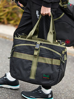 パシフィックゴルフクラブ　BRIEFING×PGCボストンバッグ　BGW253T26