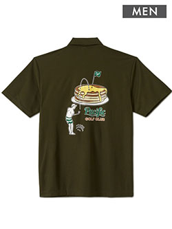 パシフィックゴルフクラブ　26年春夏新作　PANCAKEポロ(メンズ)　PGC250PLS158OL