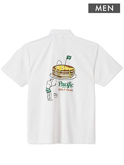 パシフィックゴルフクラブ　26年春夏新作　PANCAKEポロ(メンズ)　PGC250PLS158OL