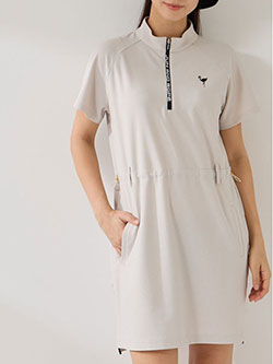 ジュン&ロペ　26年春夏新作　ハイテンションサッカードロストワンピース　ERE26050