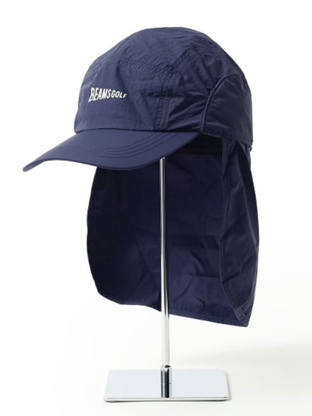 ビームスゴルフ 26年春夏新作 日除けカバー付き キャップ 81-41-1293