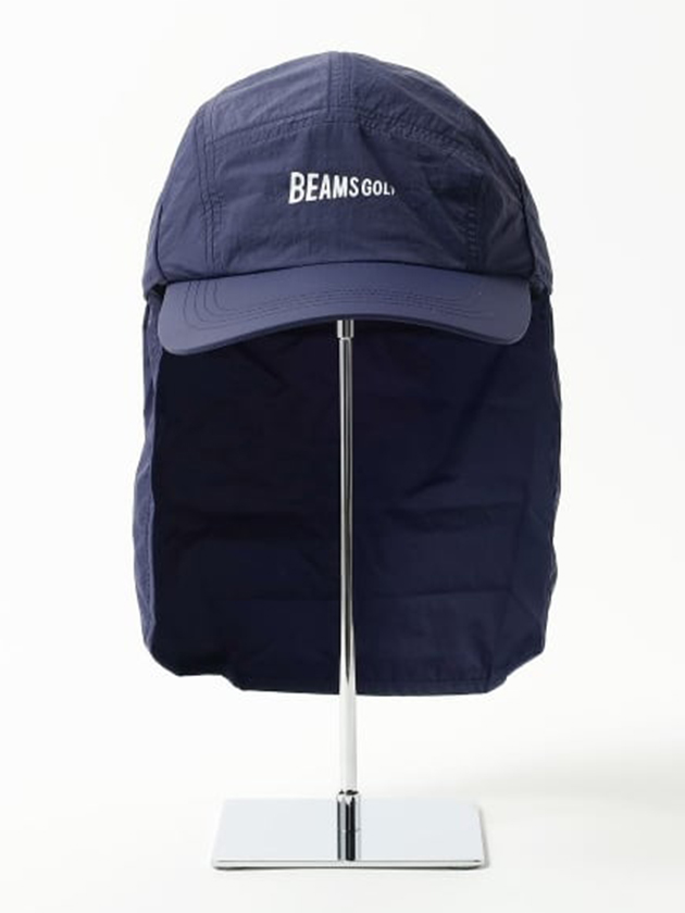 ビームスゴルフ 26年春夏新作 日除けカバー付き キャップ 81-41-1293