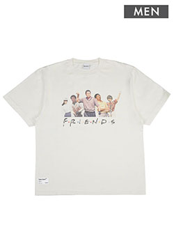 キャプテンズヘルムゴルフ　26SS　フレンズグラフィックTシャツ(メンズ)　CHG26-BP-T03