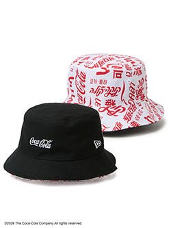 ニューエラ　26年秋冬新作　Coca-Colaリバーシブル ハット(ユニセックス)　15154783