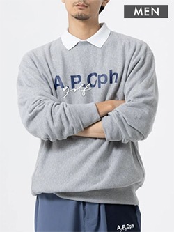 キャプテンズヘルムゴルフ　26年秋冬新作　A.P.Cph/Golf SWEAT PULLOVER(メンズ)　CHG26-APCG-T02