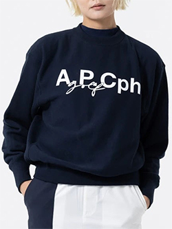 キャプテンズヘルムゴルフ　26年秋冬新作　A.P.Cph/Golfスウェットプルオーバー　CHG26-APCG-WT02