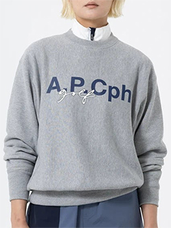キャプテンズヘルムゴルフ　26年秋冬新作　A.P.Cph/Golfスウェットプルオーバー　CHG26-APCG-WT02