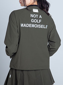 キャプテンズヘルムゴルフ　26年秋冬新作　MADEMOISELLEノーカラージャケット　CHG26-AW-WJ01
