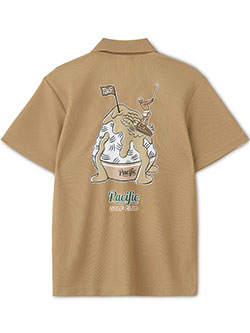 パシフィックゴルフクラブ　26年秋冬新作　GOLF & SHAVED ICE POLO SHIRT(レディース)　 PGL260PLS238MO