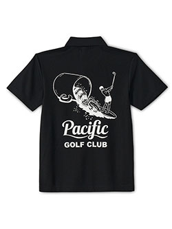 パシフィックゴルフクラブ　26年秋冬新作　CUP & SURFER POLO(レディース)　 PGL250PLS143RI