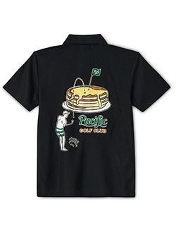 パシフィックゴルフクラブ　26年秋冬新作　GOLF & PANCAKE POLO SHIRT(レディース)　 PGL250PLS157OL